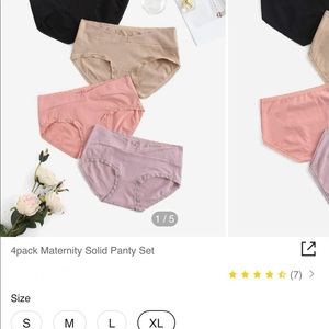 Maternity underwear xl brand new